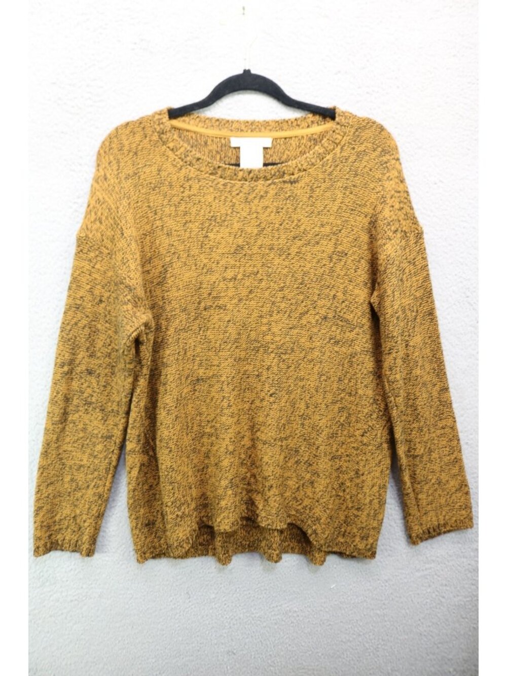 Philosophy Long Sleeves Pullover Sweater Tunic-Large-Oversized-Boho